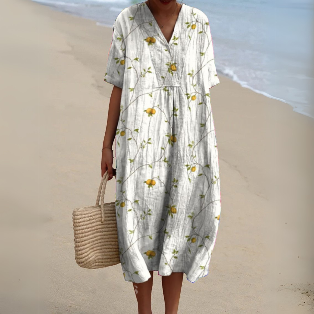 Nicole - Sommerkleid mit Blumenmuster