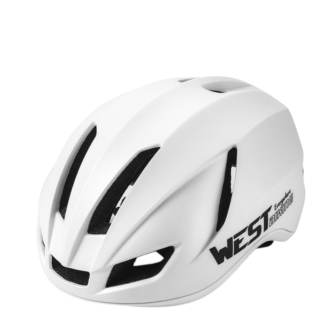 WEST BIKING Fahrradhelm Deluxe - Leicht, Verstellbar & mit Rücklicht