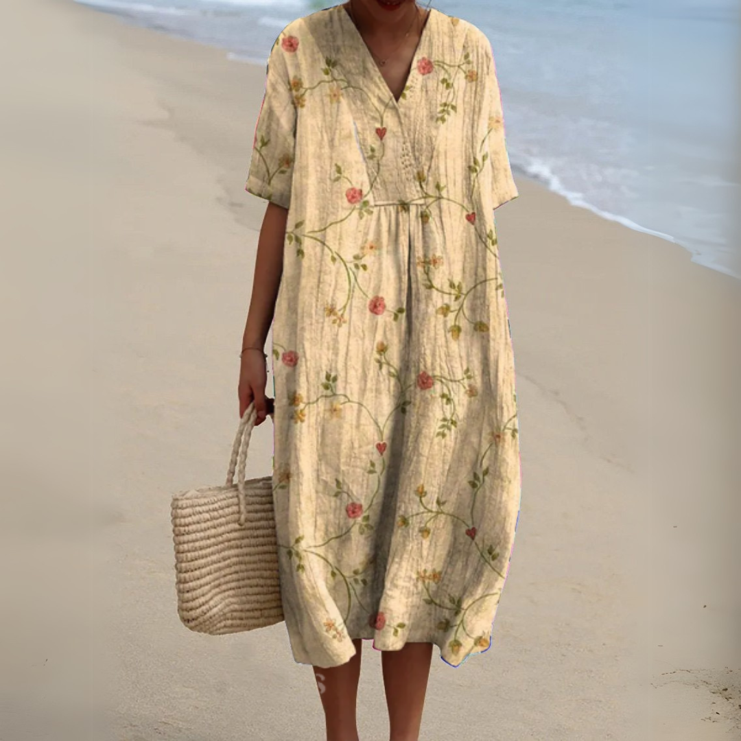 Nicole - Sommerkleid mit Blumenmuster