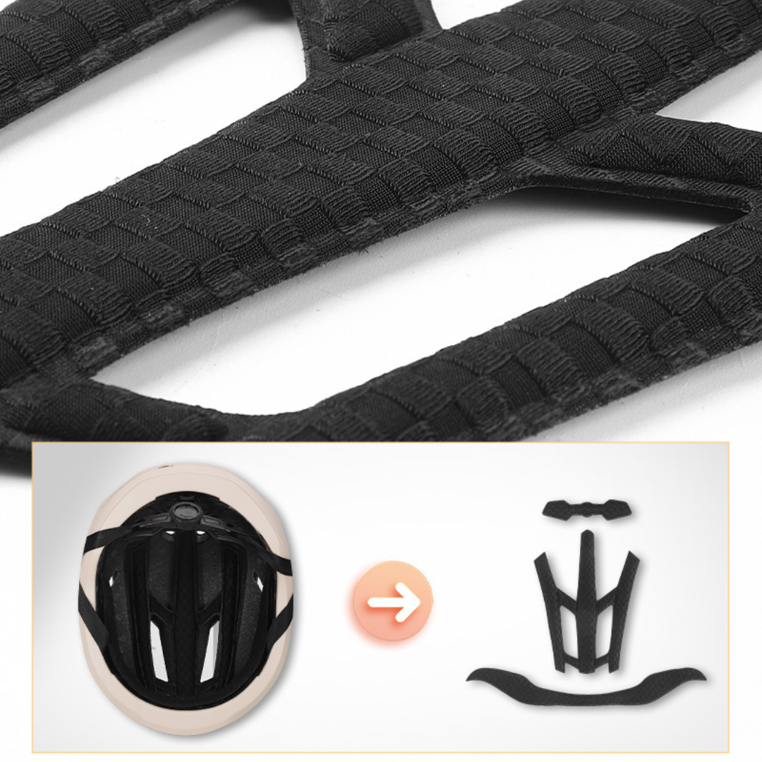 WEST BIKING Fahrradhelm Deluxe - Leicht, Verstellbar & mit Rücklicht