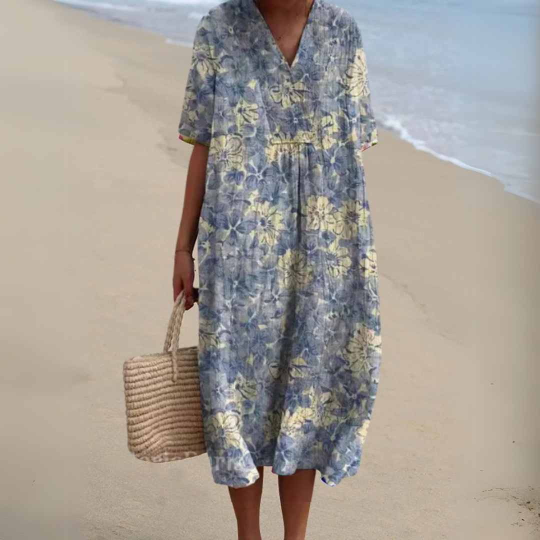 Nicole - Sommerkleid mit Blumenmuster