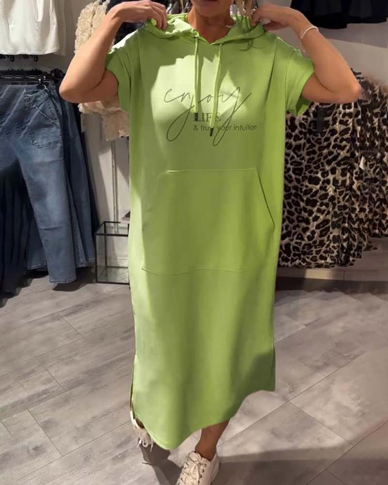Saskia™ | Lässiges Hoodie-Kleid