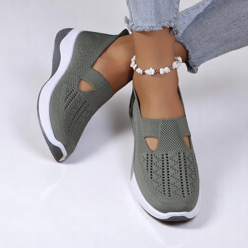 Agneta™ | Gestrickte Wanderschuhe