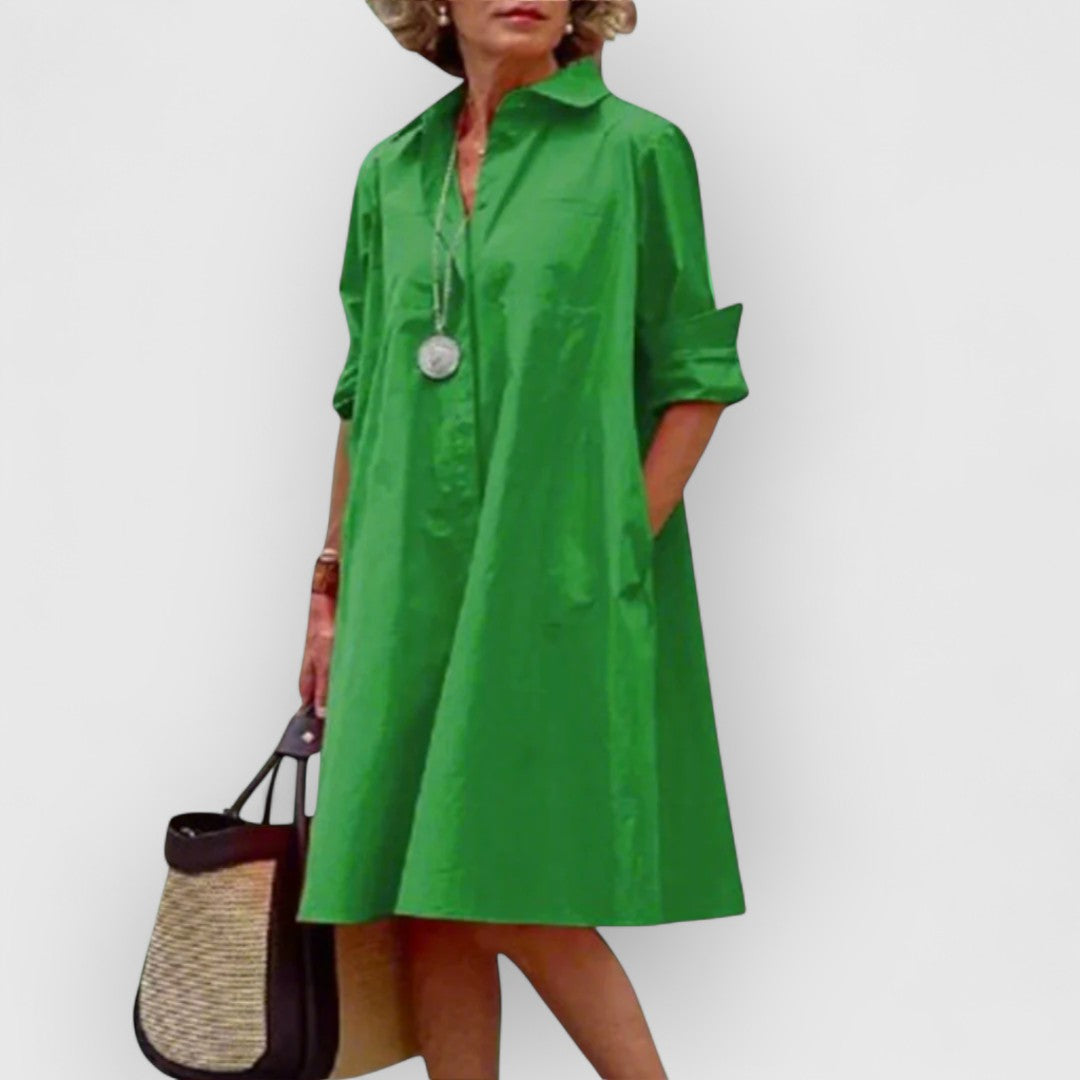 Brigitte | Midi-Kleid mit Punkten