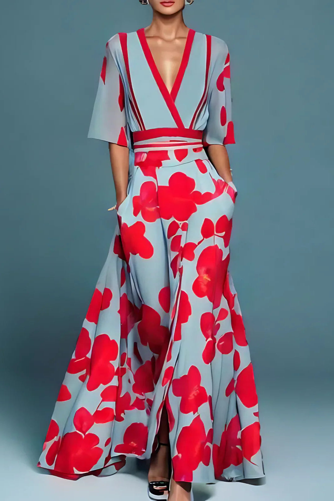 Leora | Elegantes Kleid mit Ärmeln