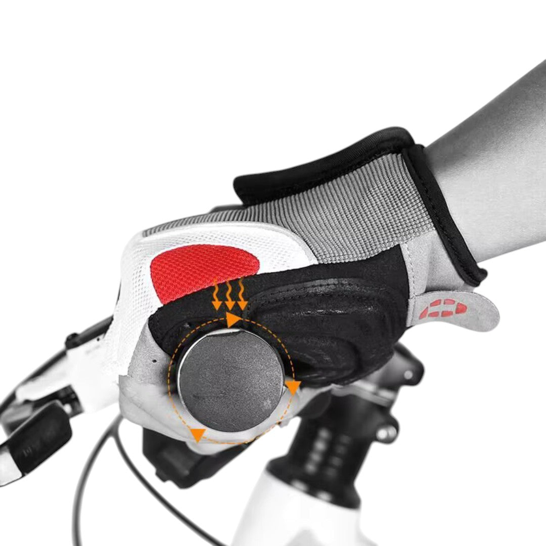 INBIKE Fahrradhandschuhe - Mit Gelpolster & Atmungsaktivem Komfort