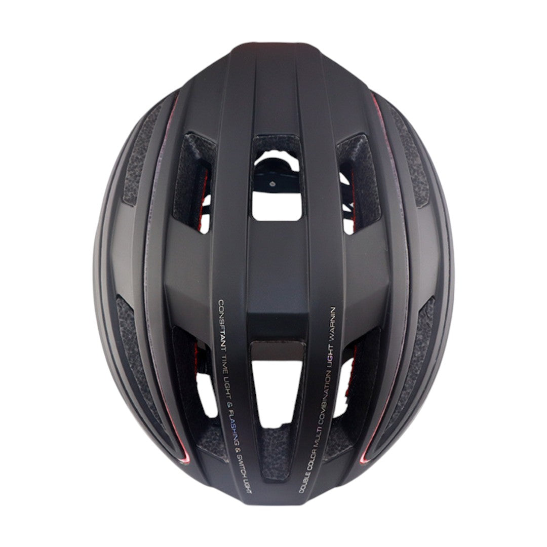 COLNELS Fahrradhelm - Aerodynamisch, LED-Rücklicht & CE-zertifiziert