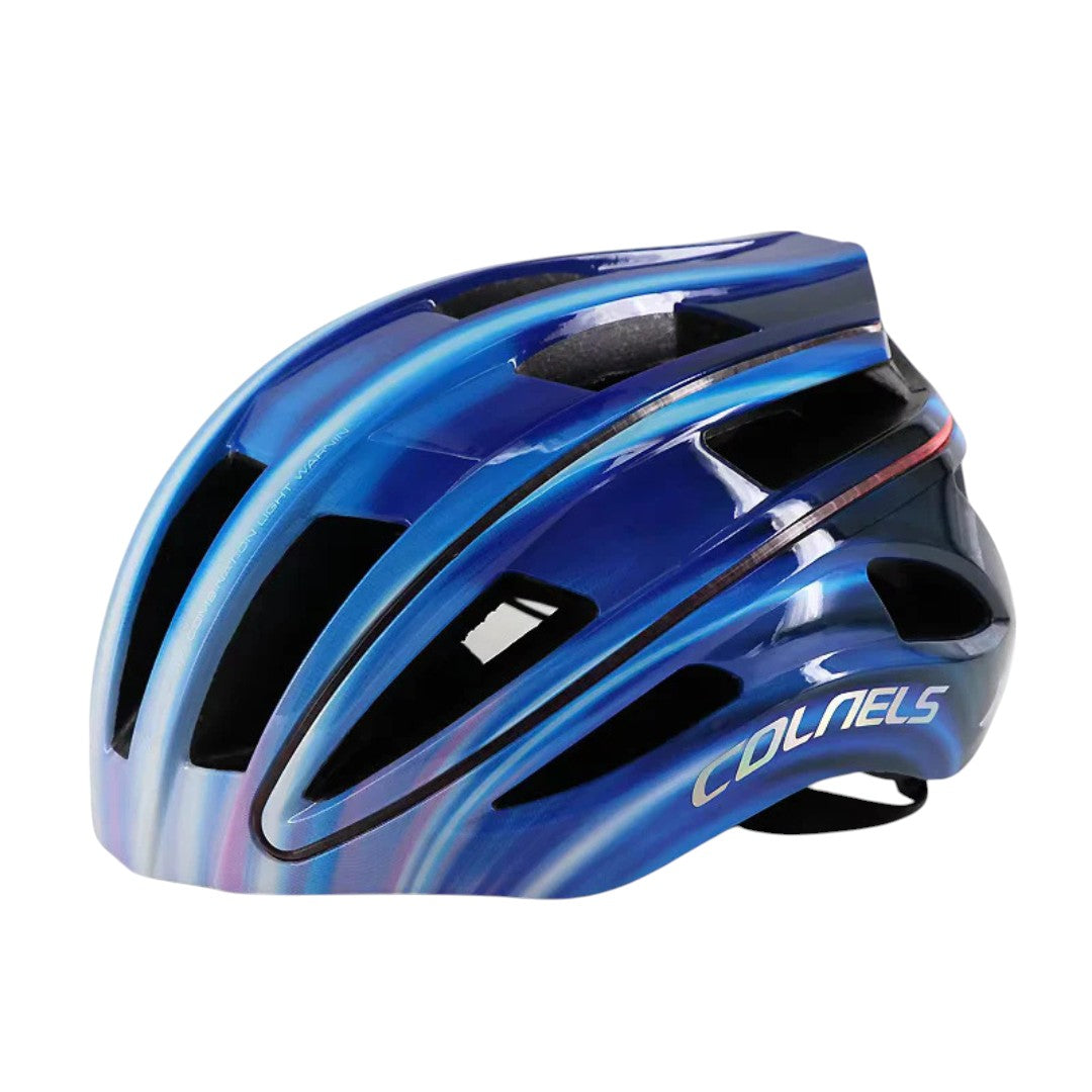 COLNELS Fahrradhelm - Aerodynamisch, LED-Rücklicht & CE-zertifiziert