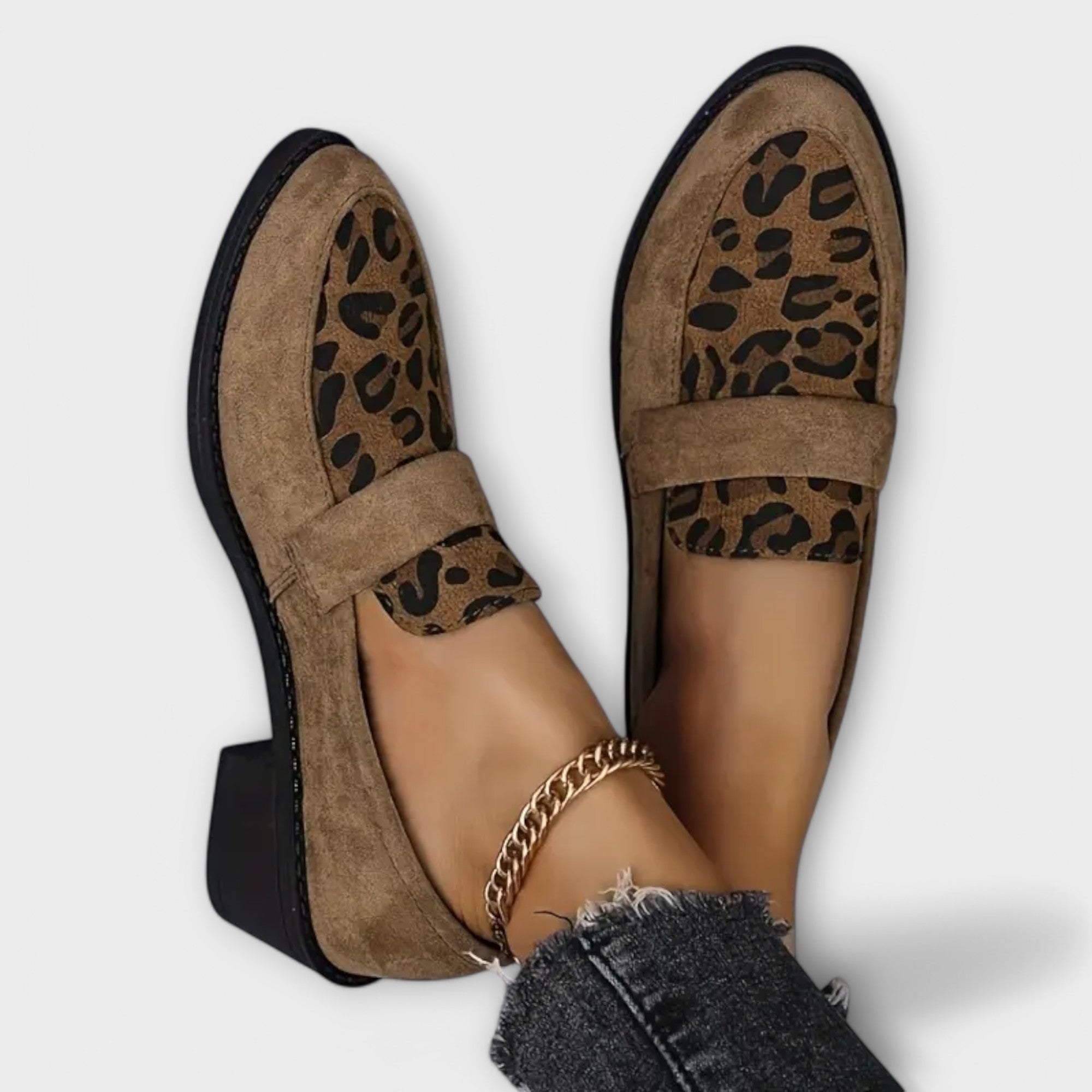 Solva | Elegante Damenschuhe mit Leopardenmuster