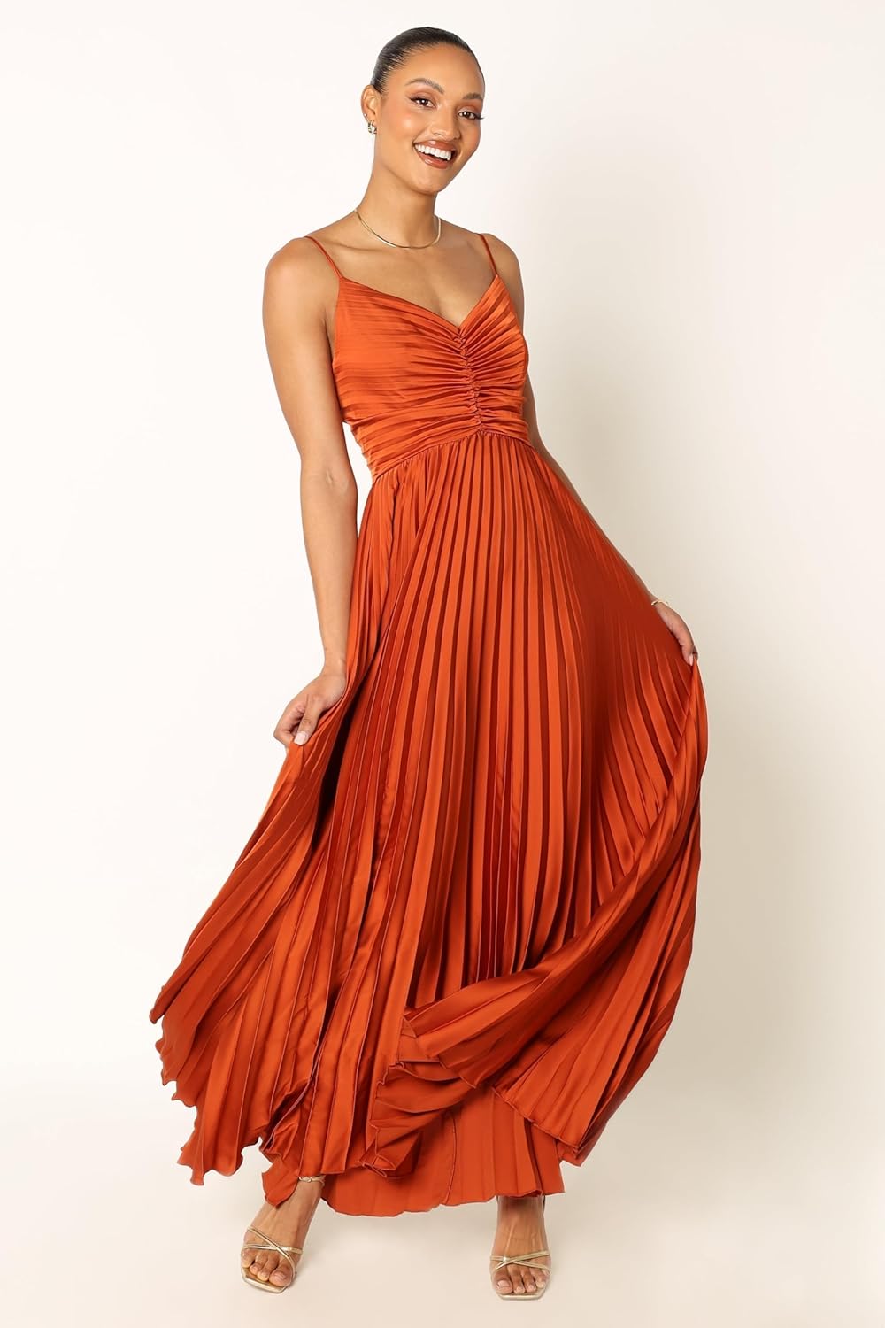 Aneira | Elegantes Plisseerockkleid