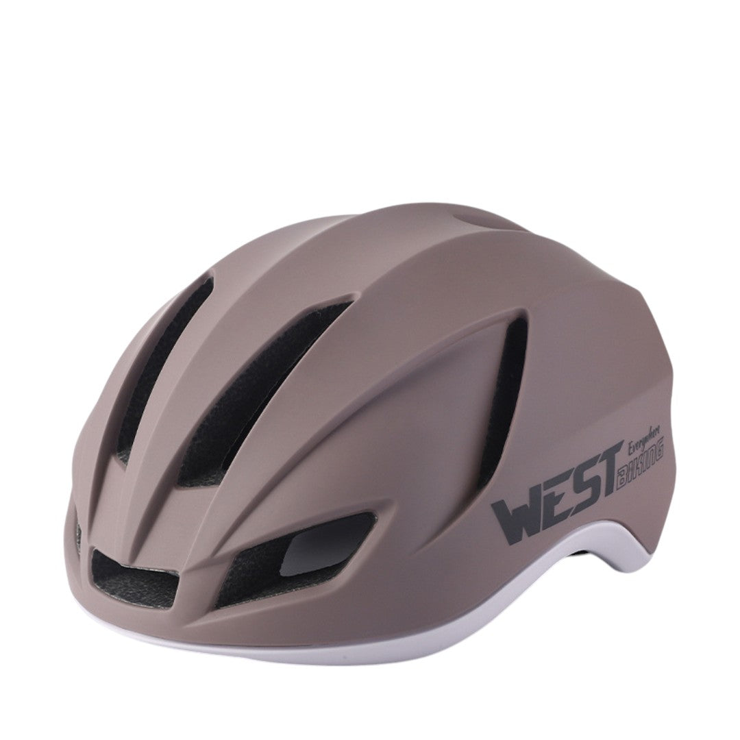 WEST BIKING Fahrradhelm Deluxe - Leicht, Verstellbar & mit Rücklicht