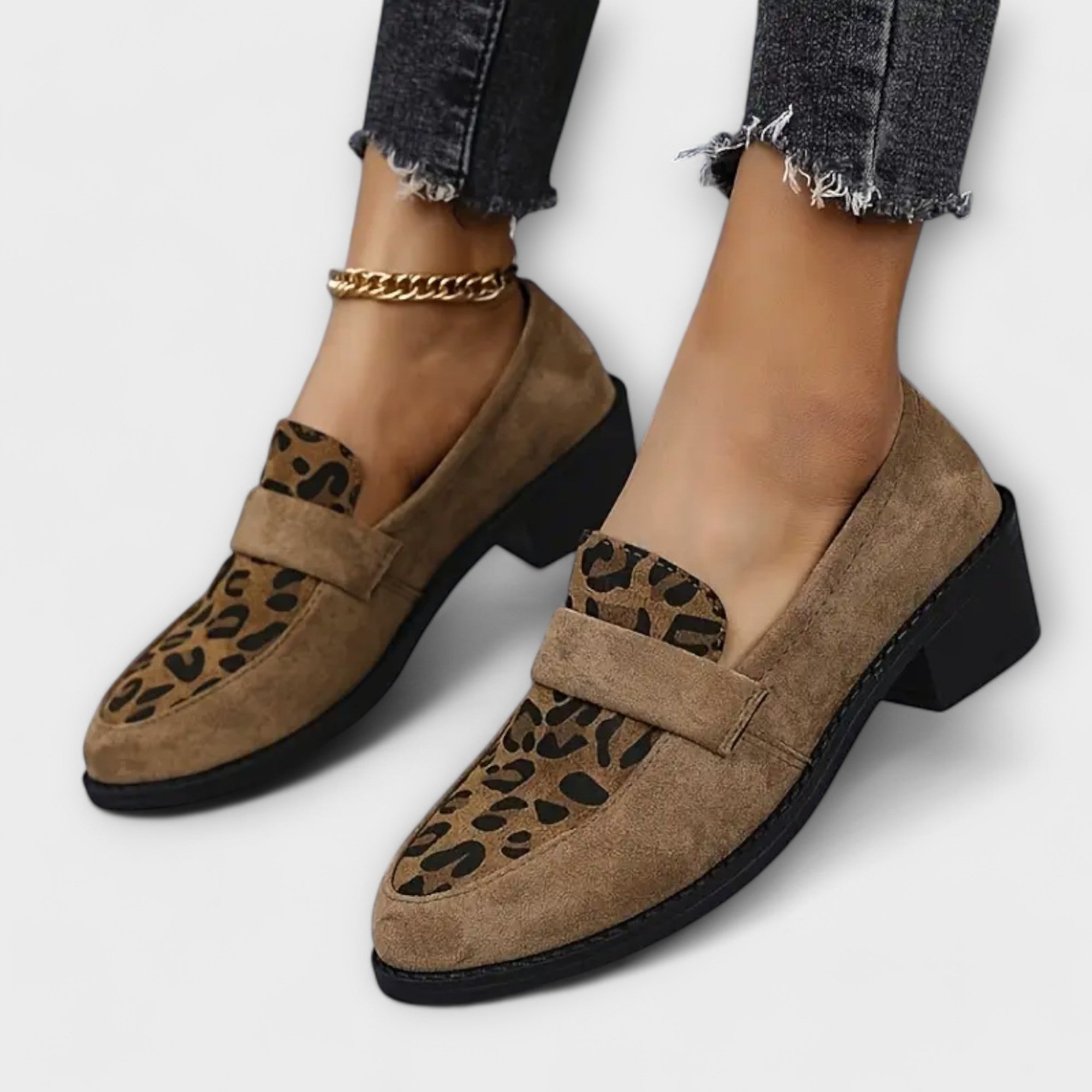 Solva | Elegante Damenschuhe mit Leopardenmuster