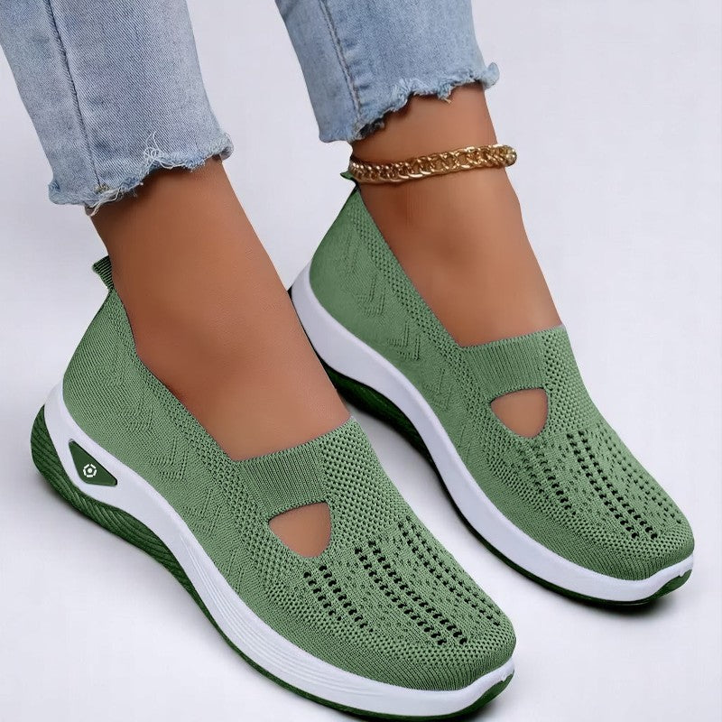 Agneta™ | Gestrickte Wanderschuhe