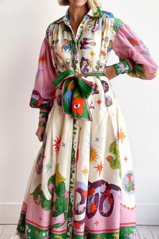 Claudia | Kleid mit Volumen