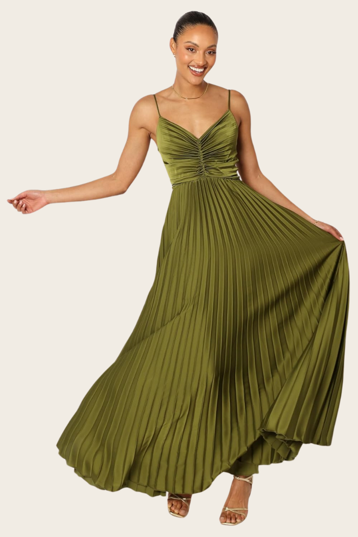 Aneira | Elegantes Plisseerockkleid