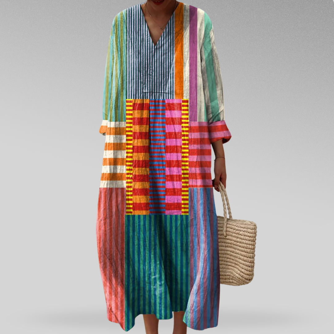 Ottilie - Geometrisches Kleid