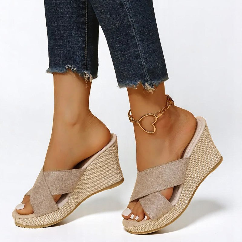 Engelina™ | Keilabsatzsandalen