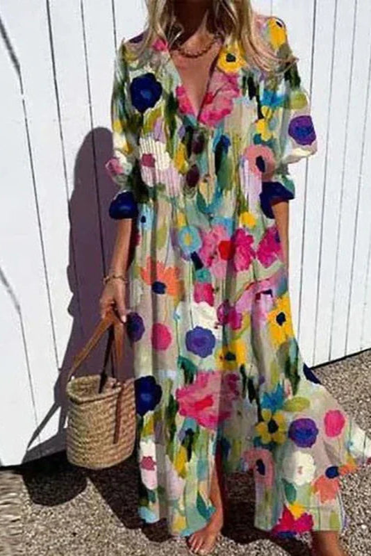 Jessy | Luxuriöses Boho-Maxikleid (Fast Ausverkauft)