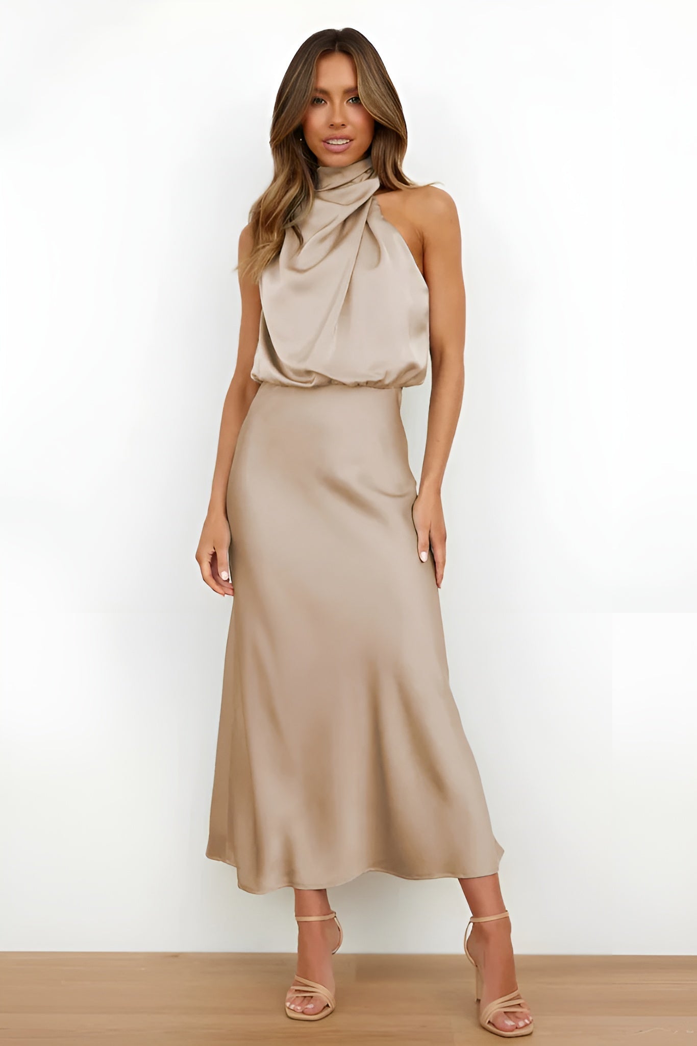 Juliana™ | Satin-Cocktailkleid