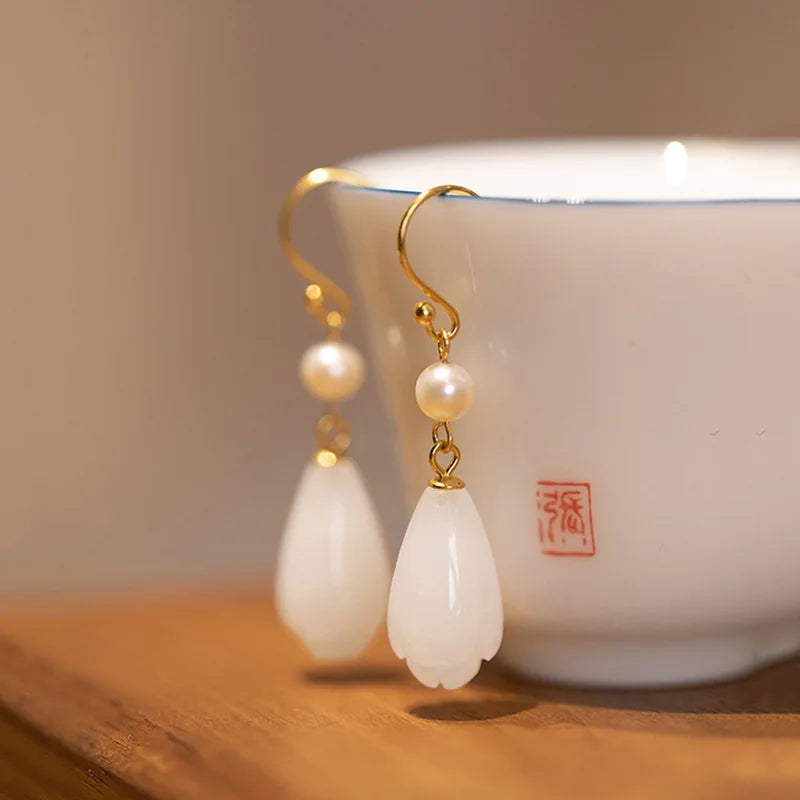 Magnolia™ | Elegante Ohrringe in Blumenform