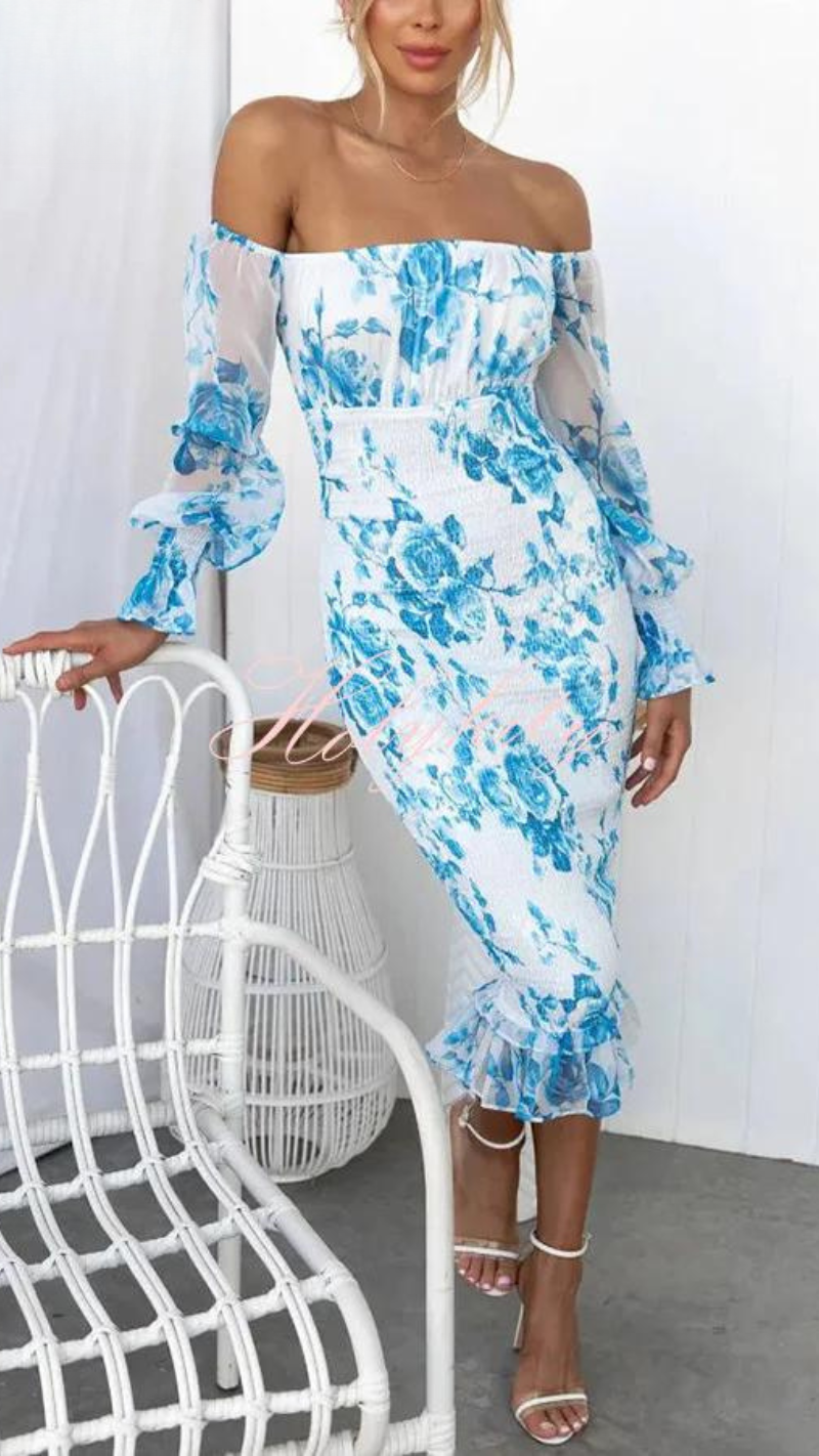 Kendall | Luxus-Midikleid (Fast Ausverkauft)