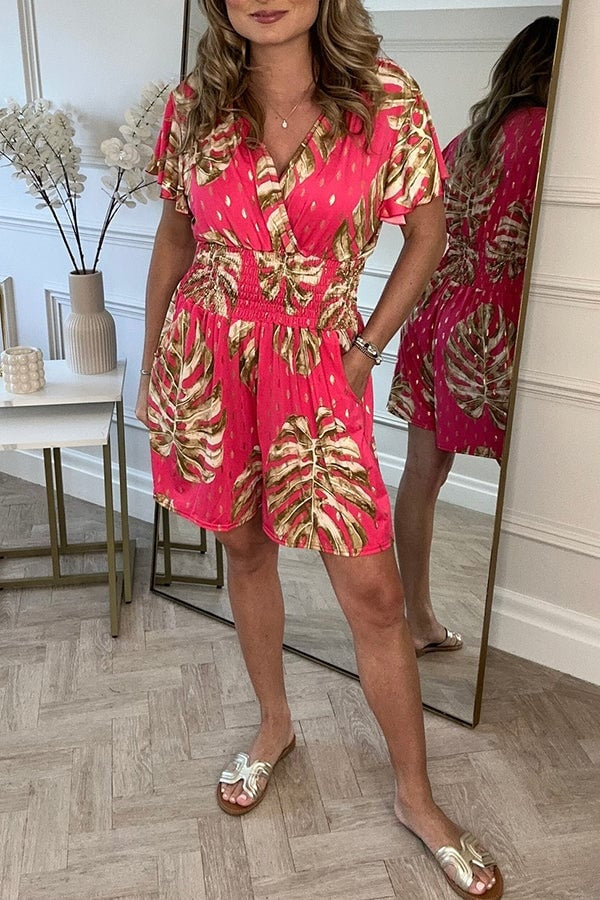 Caro | Romper mit Floralem Muster (Fast Ausverkauft)