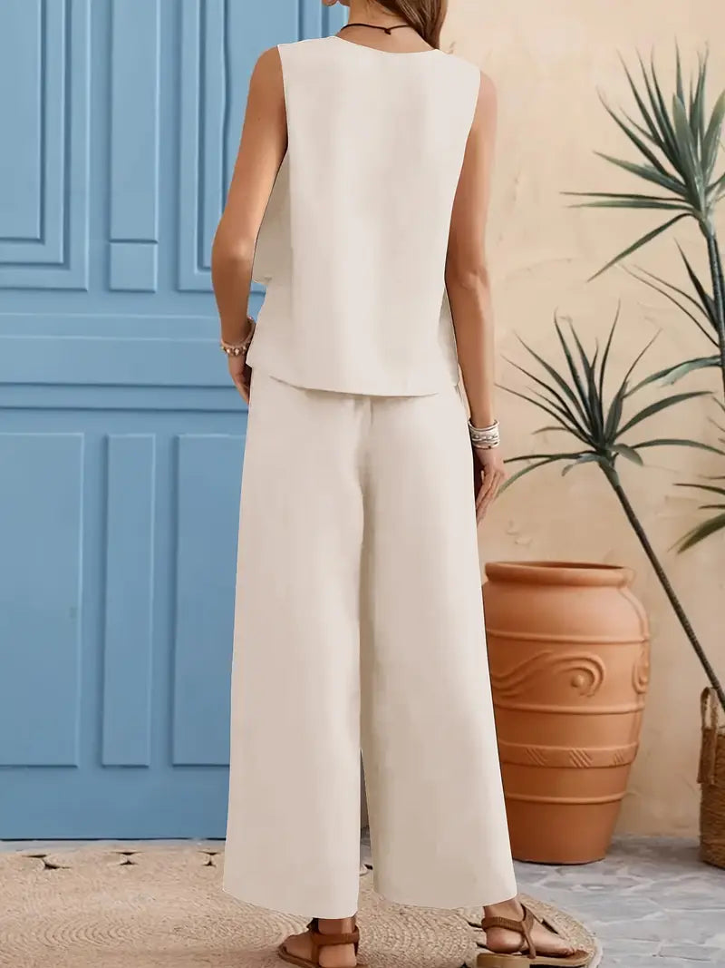 Zélie | Zweiteiliges Ensemble, fließend und elegant