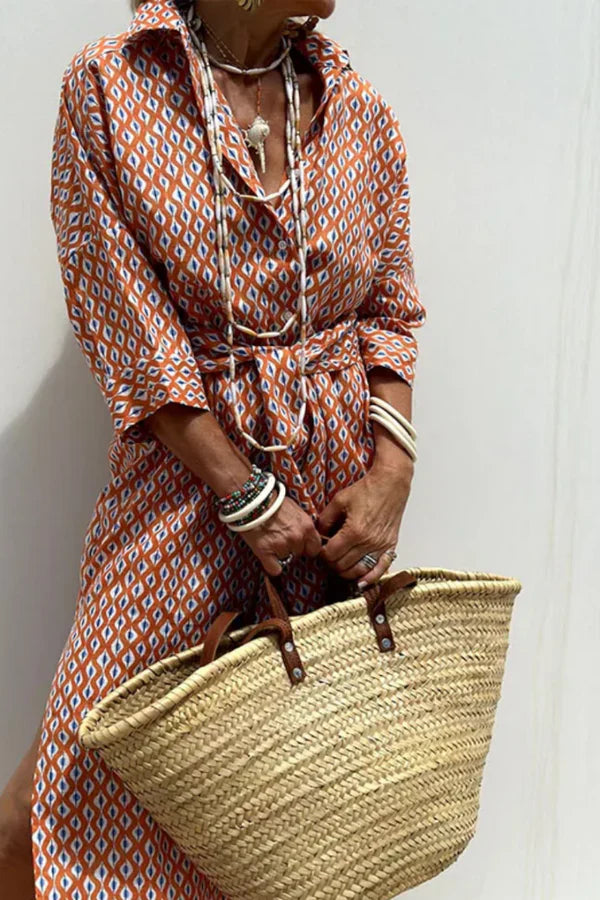 Marilou™ - Elegantes Hemdblusenkleid