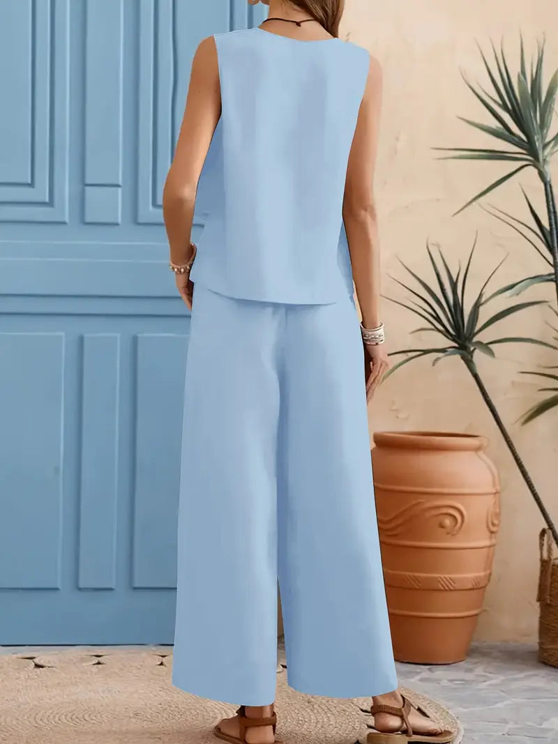 Zélie | Zweiteiliges Ensemble, fließend und elegant