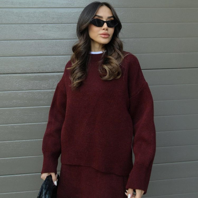 Lilly™ | Bequemes Strickset in 2 Teilen