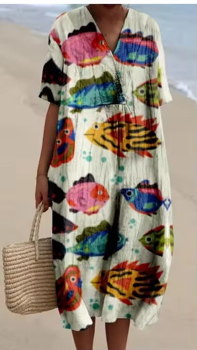 Chloé – Lässiges Boho-Kleid für den Sommer