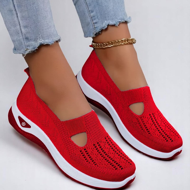 Agneta™ | Gestrickte Wanderschuhe