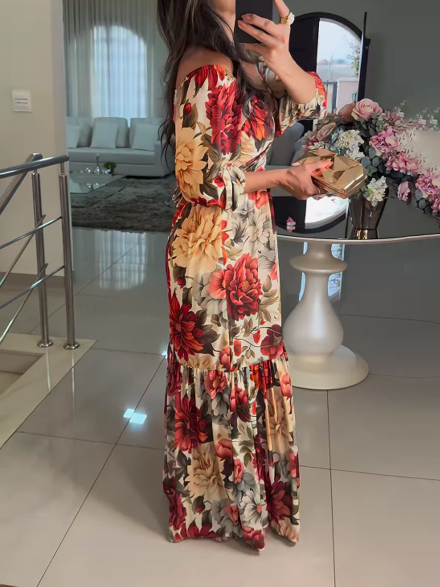 Vestido | Elegantes Blumenkleid