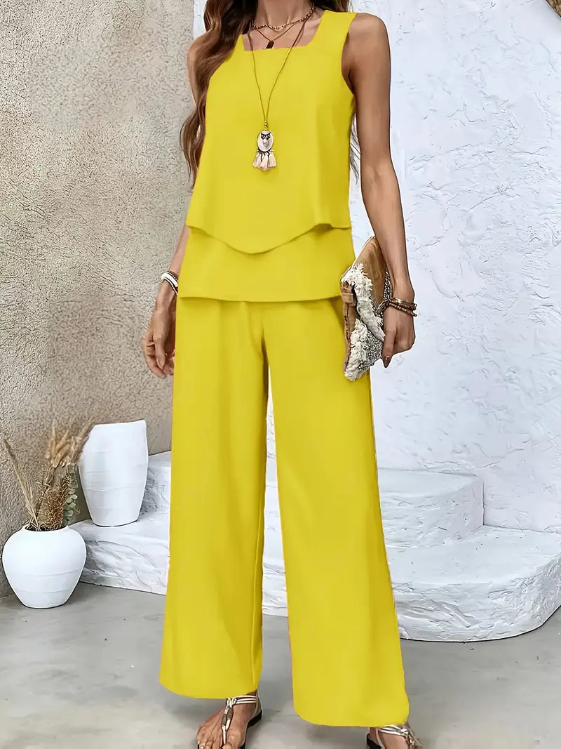 Zélie | Zweiteiliges Ensemble, fließend und elegant