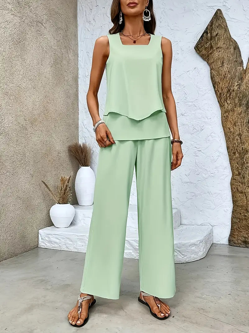 Zélie | Zweiteiliges Ensemble, fließend und elegant