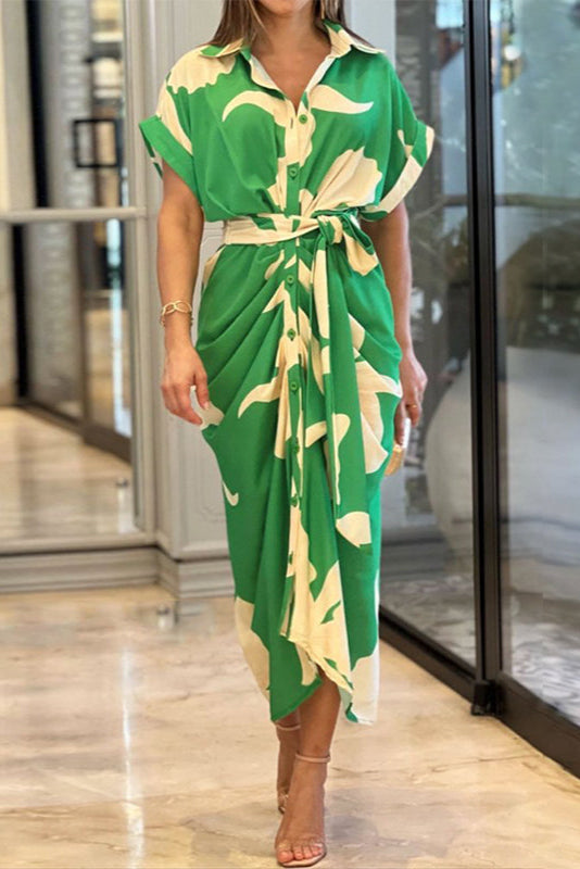 Amalia | Luxus-Maxikleid mit Wickeloptik (Fast Ausverkauft)