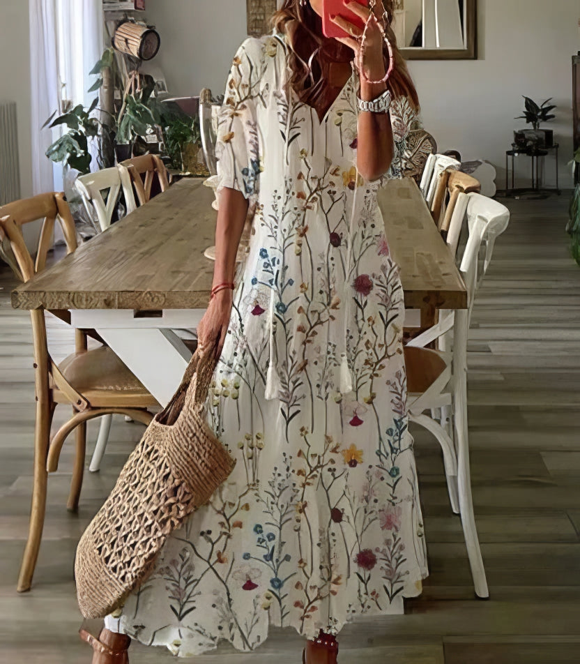 Diana™ – Boho-Kleid mit Bauchbedeckung