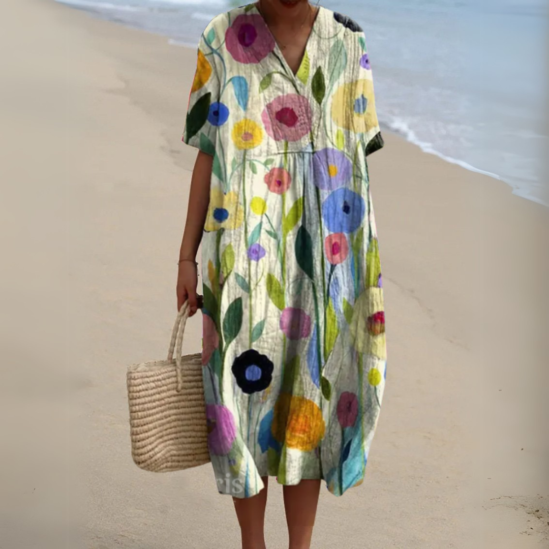 Nicole -  Sommerkleid mit Blumenmuster