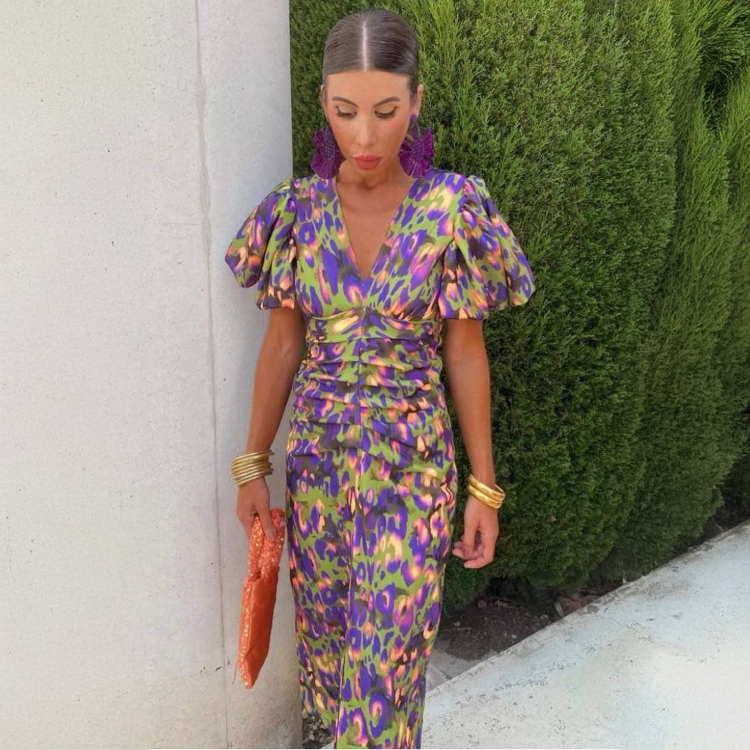 Danuta | Farbenfrohes Kleid