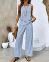 Zweiteiliges Set mit Top und passender Hose