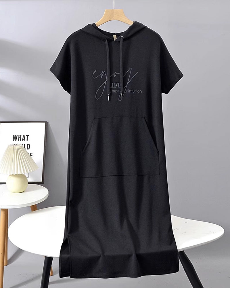Saskia™ | Lässiges Hoodie-Kleid