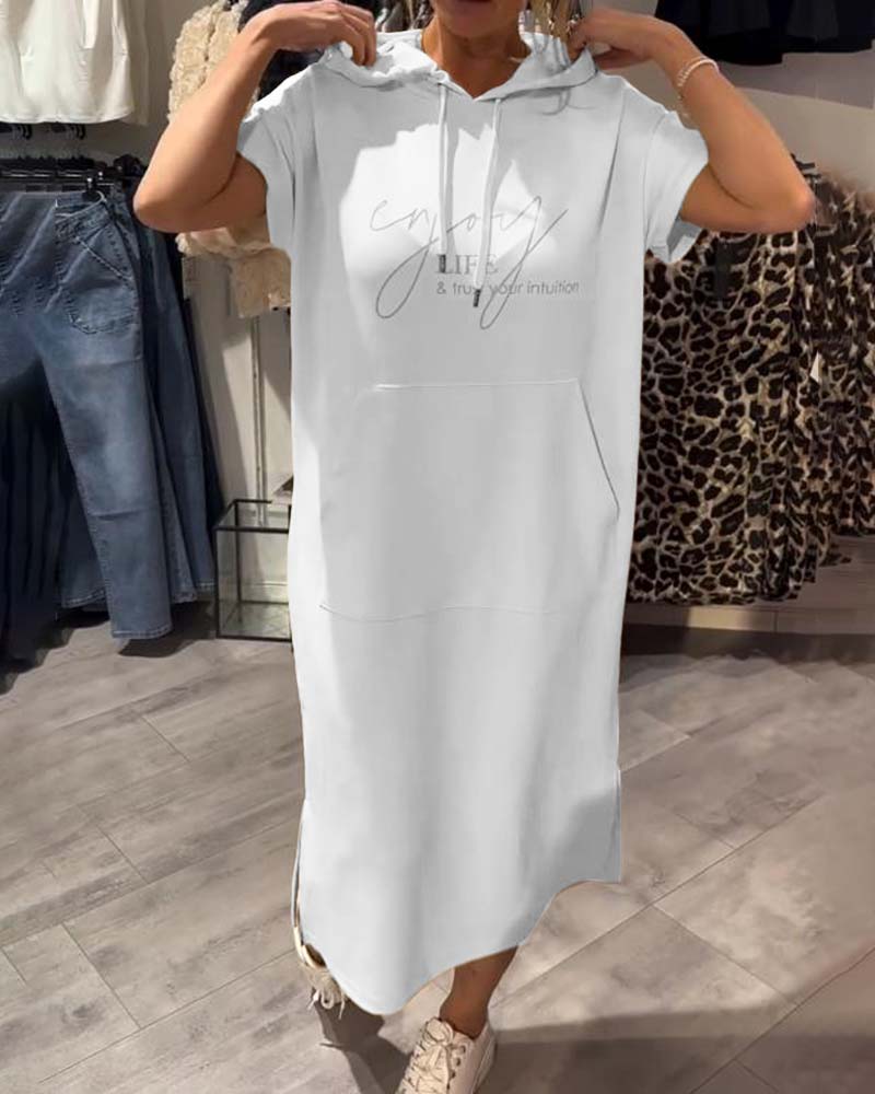 Saskia™ | Lässiges Hoodie-Kleid