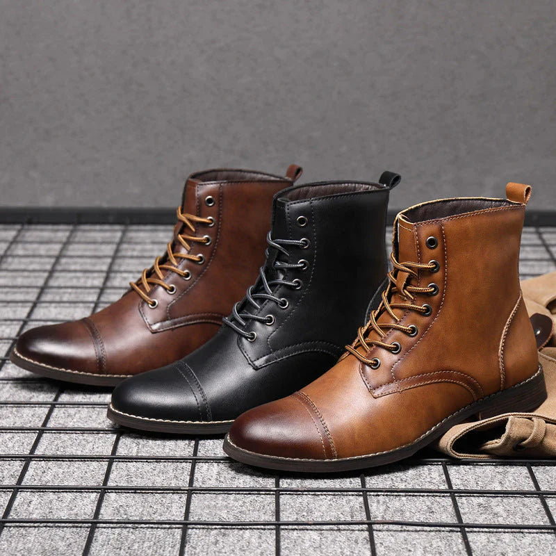 BERTOLLIANO™ | STIEFELETTEN AUS ECHTEM LEDER