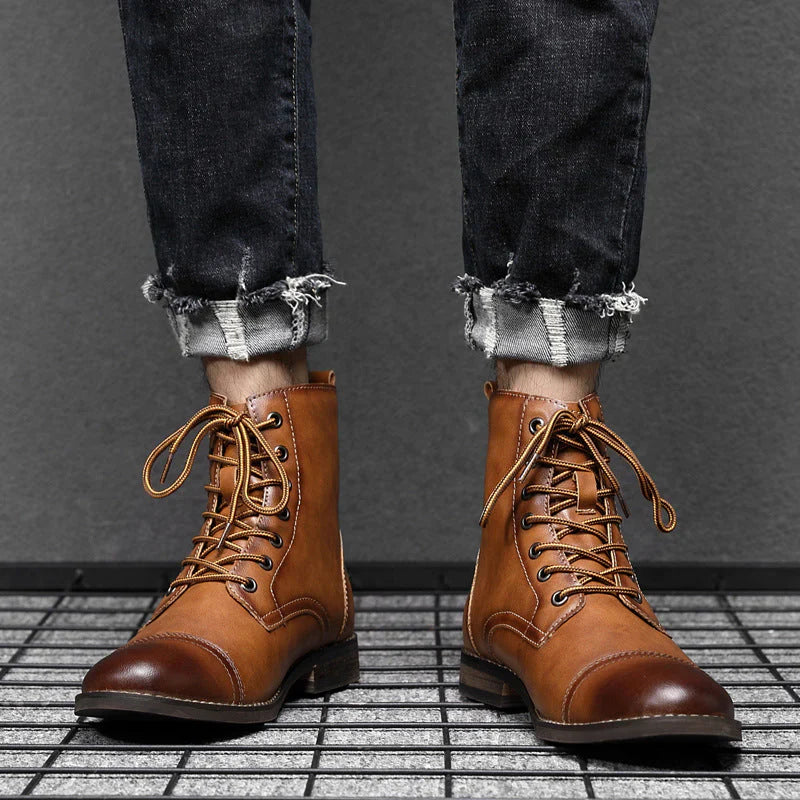 BERTOLLIANO™ | STIEFELETTEN AUS ECHTEM LEDER
