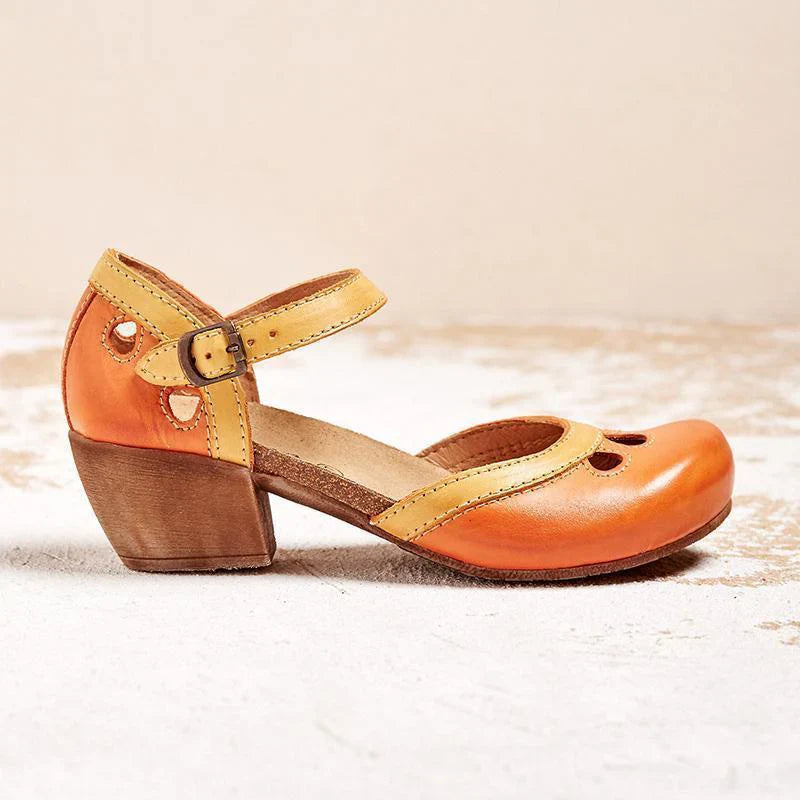 Celda | Bequeme Sandalen mit niedrigen Absätzen