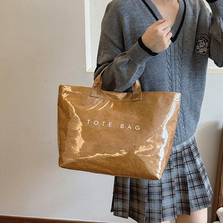 Vardaglig Tryckt Tote-väska