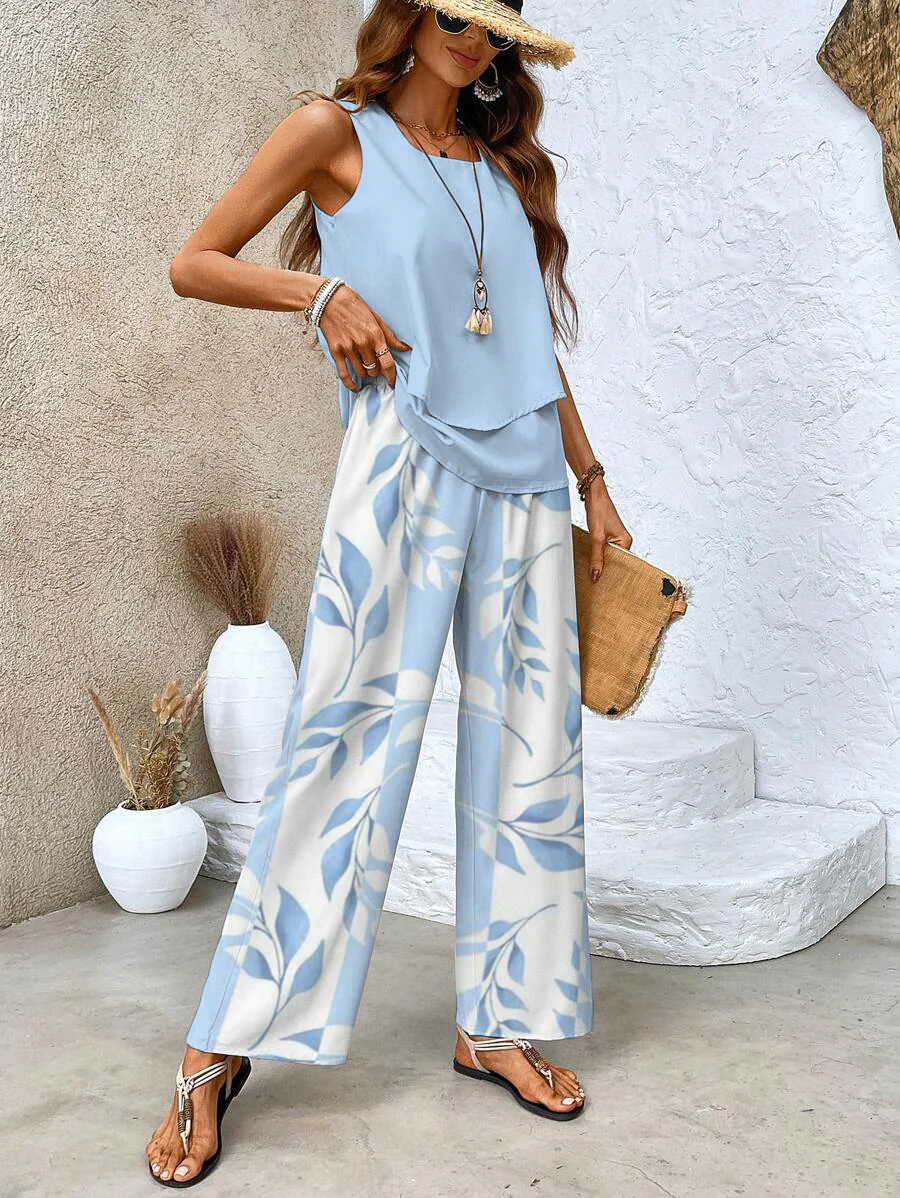 Zweiteiliges Set mit Top und passender Hose