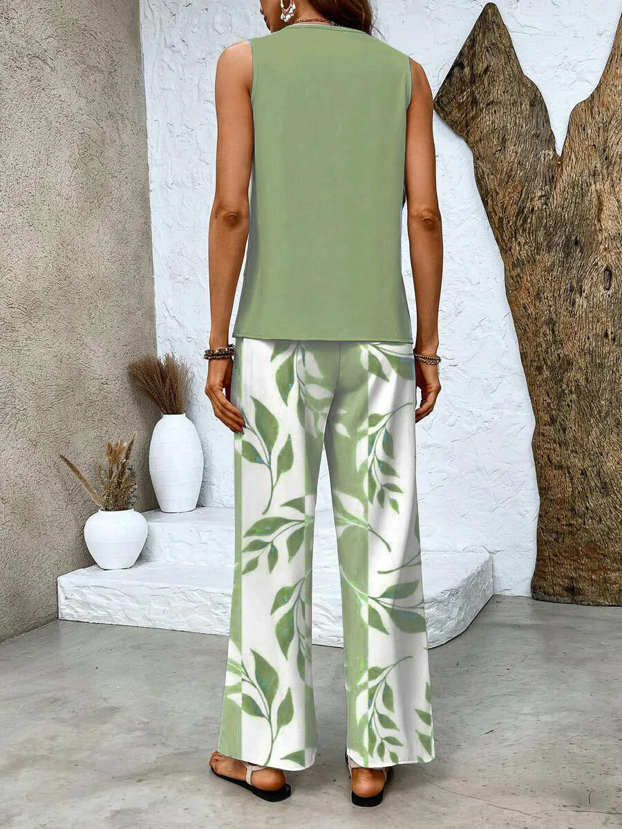 Zweiteiliges Set mit Top und passender Hose