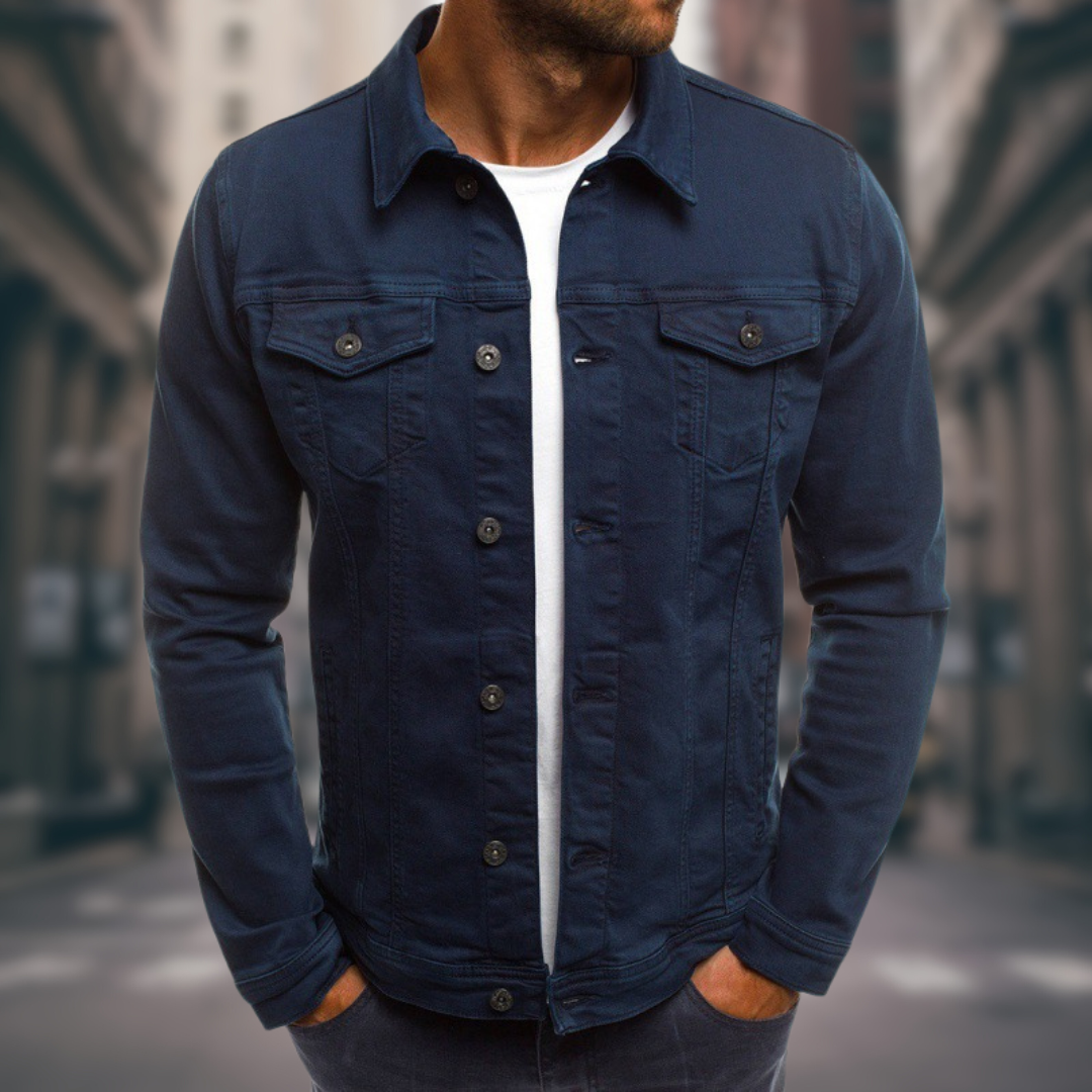 GIACOMO | TAILLIERTE JEANSJACKE