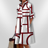 Lynna – Lässiges Midikleid mit Taschen und Knöpfen